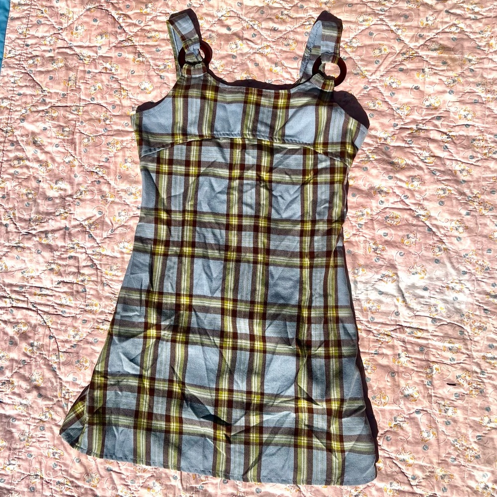 Y2K Speechless Girl’s Mod Plaid Straight Dress Great Condition Size 10 XXS